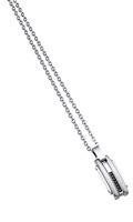 Collar Zancan Hombre in Acero Cristallo EHC040